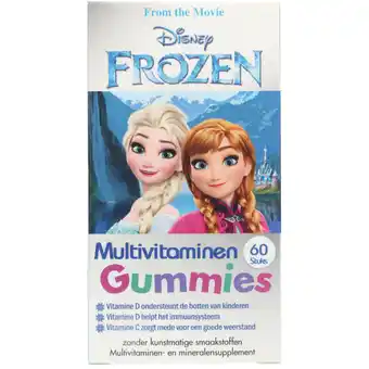 Albert Heijn Disney Frozen multivitaminen gummies aanbieding