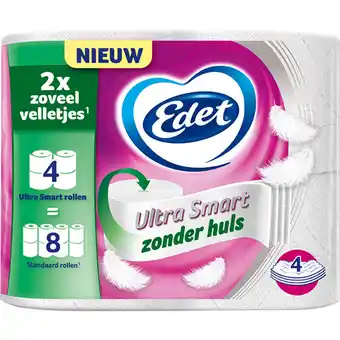Albert Heijn Edet Ultra smart 4-laags toiletpapier aanbieding