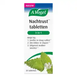 Albert Heijn A.Vogel Nachtrust 3-in-1 aanbieding