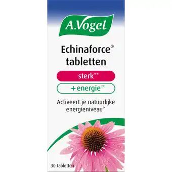 Albert Heijn A.Vogel Echinaforce sterk** + energie aanbieding