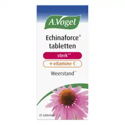 Albert Heijn A.Vogel Echinaforce sterk** + vitamine C aanbieding
