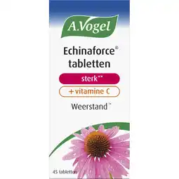 Albert Heijn A.Vogel Echinaforce sterk** + vitamine C aanbieding