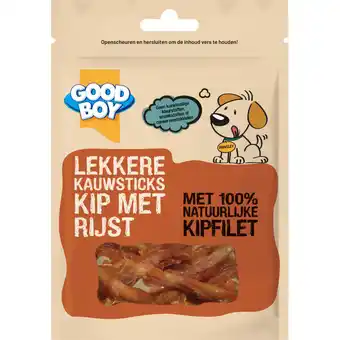 Albert Heijn Good boy Lekkere kauwsticks kip met rijst aanbieding