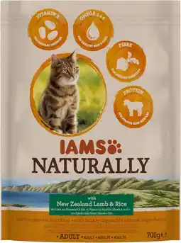 Albert Heijn IAMS Naturally adult lam & rijst aanbieding