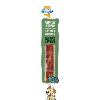 Albert Heijn Good boy Mega lekkere kauwstick kip met wortel aanbieding