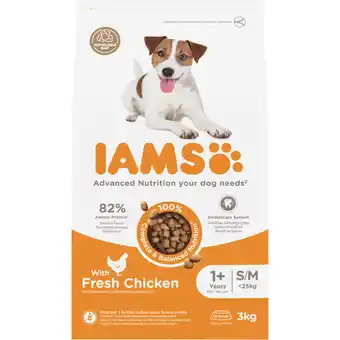 Albert Heijn IAMS Adult with fresh chicken 1+ jaar aanbieding
