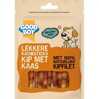 Albert Heijn Good boy Lekkere kauwsticks kip met kaas aanbieding