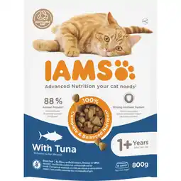 Albert Heijn IAMS For vitality adult 1+ with tuna aanbieding