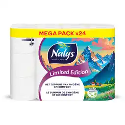 Albert Heijn Nalys Toiletpapier soft mega pack aanbieding