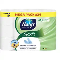 Albert Heijn Nalys Toiletpapier soft mega pack aanbieding