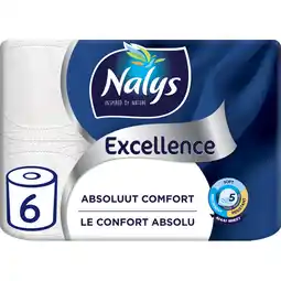 Albert Heijn Nalys Excellence 5-laags maxi-vel toiletpapier aanbieding