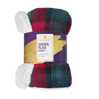 Albert Heijn AH Excellent Sherpa plaid check aanbieding