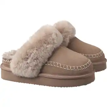 Albert Heijn Greyhound Sloffen taupe maat 38-39 aanbieding