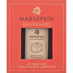 Albert Heijn AH Sinterklaas geurkaars marsepein aanbieding