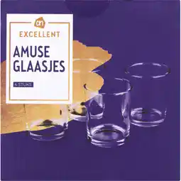 Albert Heijn AH Excellent Amuse glaasjes aanbieding