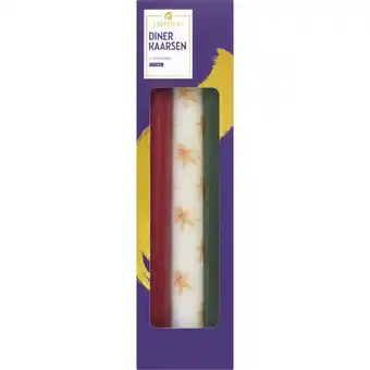 Albert Heijn AH Excellent Dinerkaarsen peperkoek aanbieding
