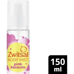 Albert Heijn Zwitsal Voor jou pink blossom body mist aanbieding