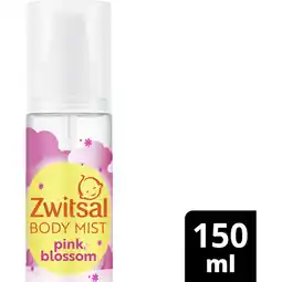 Albert Heijn Zwitsal Voor jou pink blossom body mist aanbieding