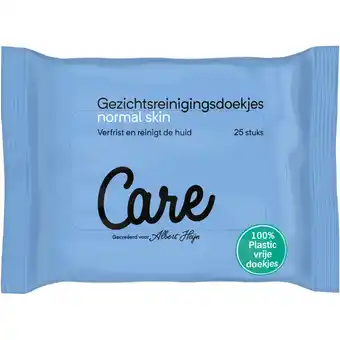 Albert Heijn Care Normal skin gezichtsdoekjes aanbieding