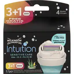 Albert Heijn Wilkinson Intuition sensitive care scheermesjes aanbieding
