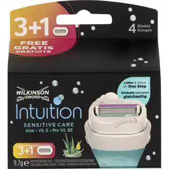 Albert Heijn Wilkinson Intuition sensitive care scheermesjes aanbieding