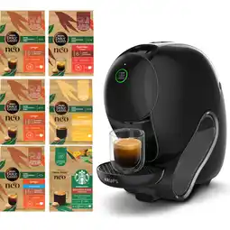 Albert Heijn Krups Dolce gusto coffee neo zwart aanbieding