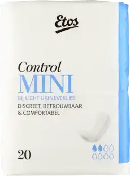 Albert Heijn Etos Control mini aanbieding