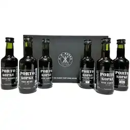 Albert Heijn Kopke Port miniaturen aanbieding