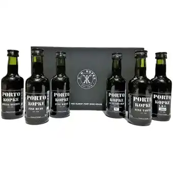 Albert Heijn Kopke Port miniaturen aanbieding