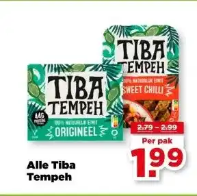 PLUS Alle Tiba Tempeh aanbieding
