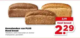 PLUS Korenlanders van PLUS Rond brood aanbieding