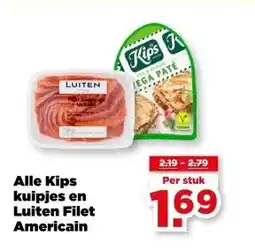 PLUS Alle Kips kuipjes en Luiten Filet Americain aanbieding