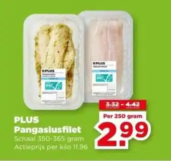 PLUS PLUS Pangasiusfilet aanbieding