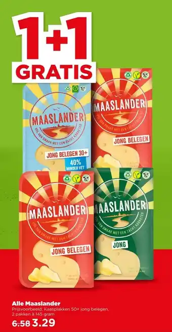 PLUS Alle Maaslander aanbieding