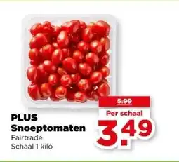 PLUS PLUS Snoeptomaten aanbieding