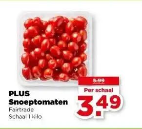 PLUS PLUS Snoeptomaten aanbieding