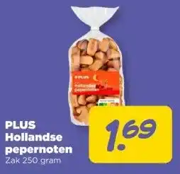 PLUS PLUS Hollandse pepernoten aanbieding