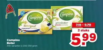 PLUS Campina Botergoud aanbieding