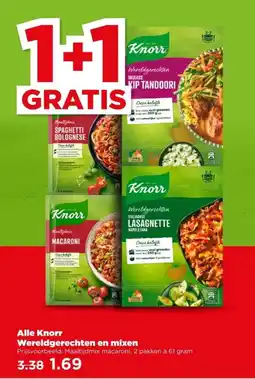 PLUS Alle Knorr Wereldgerechten en mixen aanbieding