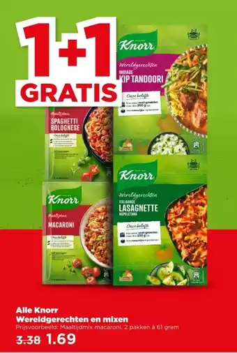 PLUS Alle Knorr Wereldgerechten en mixen aanbieding