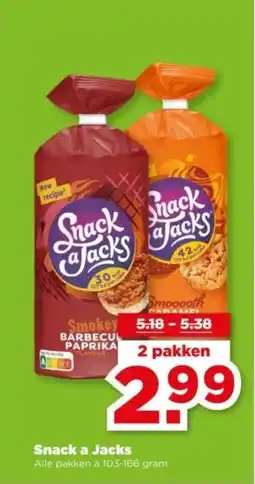 PLUS Snack a Jacks aanbieding