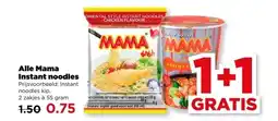 PLUS Alle Mama Instant noodles aanbieding