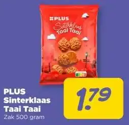 PLUS PLUS Sinterklaas Taai Taai aanbieding