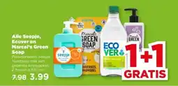 PLUS Alle Seepje, Ecover en Marcel's Green Soap aanbieding