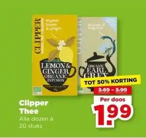 PLUS Clipper Thee aanbieding