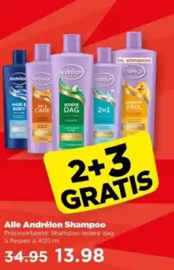 PLUS Alle Andrélon Shampoo aanbieding