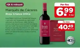 PLUS Marqués de Cáceres Rioja Crianza DOCa aanbieding