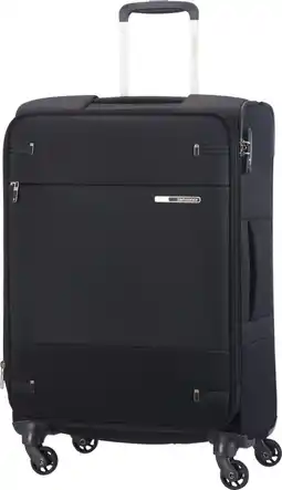 Coolblue Samsonite Base Boost Expandable Spinner 66cm Black aanbieding