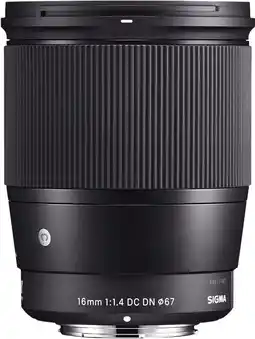 Coolblue Sigma 16mm f/1.4 E Mount aanbieding