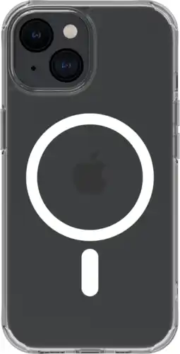 Coolblue BlueBuilt Protective Back Cover met MagSafe iPhone 15 Transparant aanbieding
